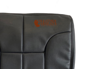 US Leather Car Seats Vinyl Bottom Seat Cover – For 1994-1997 Dodge Ram 1500/2500 Laramie (Dark Gray)