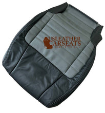 Load image into Gallery viewer, 2002 For Harley Davidson Full front 2nd-row Leather/vinyl Seat Cover 2 Tone Gray