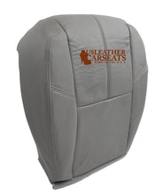 Load image into Gallery viewer, 2007-2013 Chevy Silverado Full Front Vinyl Seat Cover Dark Titanium Gray