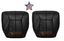 Load image into Gallery viewer, 2001 2002 Fits Dodge Ram Driver &amp; Passenger Bottom Leather Seat Covers dark gray