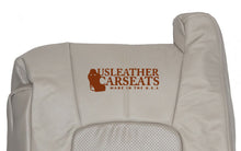 Load image into Gallery viewer, 1999-02 Cadillac Escalade Driver Lean Back Perforated Leather Seat Cover Shale