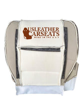 Load image into Gallery viewer, 2000-2004 Fits TOYOTA TUNDRA Driver &amp; Passenger Bottom Leather Seat Covers Tan