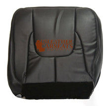 Load image into Gallery viewer, 2002 2003 Fits Dodge Ram 1500 Driver Side Bottom Leather Seat Cover Dark Gray
