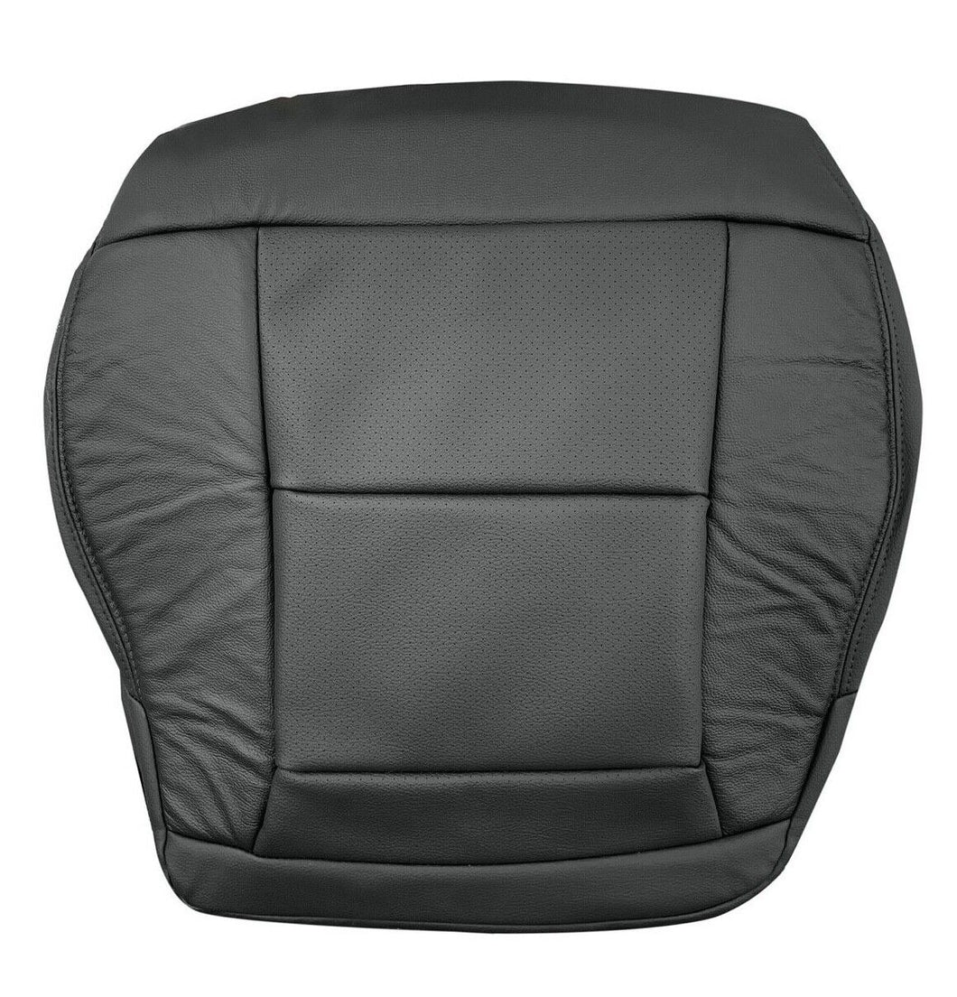 Driver Bottom Vinyl Perf seat Cover Black For 2010 2014 Mercedes Benz E350 E550