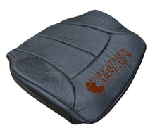 Load image into Gallery viewer, 1996-2007 Peterbilt 379 semi truck Full front Driver Vinyl seat cover Blk