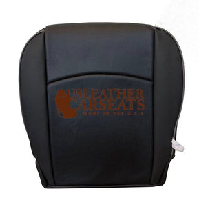 2013 2014 Dodge Ram Laramie Limited -Driver Side Bottom Leather Seat Cover Black