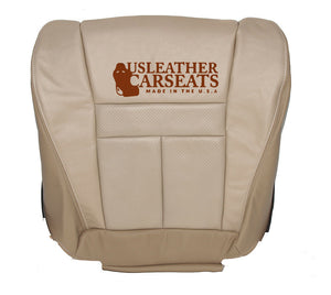 Leather Seat cover Fits 2002 Toyota 4Runner SR5 Driver Bottom Perforated In Tan