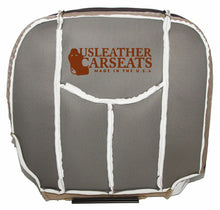 Load image into Gallery viewer, 2003-2007 Cadillac Escalade Driver Bottom Perforated Leather Seat Cover Shale