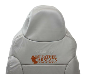 2000 2001 Ford Excursion Top Lean Back Replacement Leather Seat Cover Gray