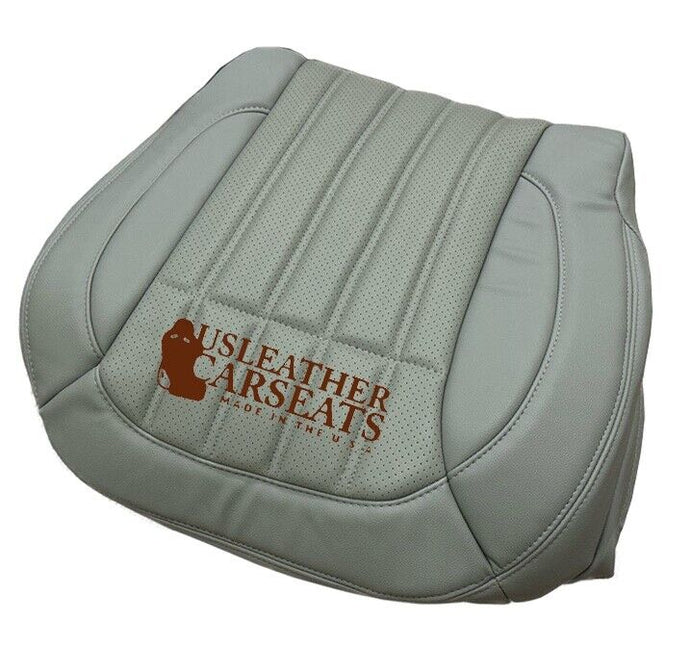 2014 - 2018  Mercedes Benz GLE Class Driver Bottom Perforated Leather Cover Gray