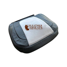 Load image into Gallery viewer, 05 For Dodge Ram 2500 Laramie Left &amp;Right Lean Back Leather Seat Cover Dark Gray