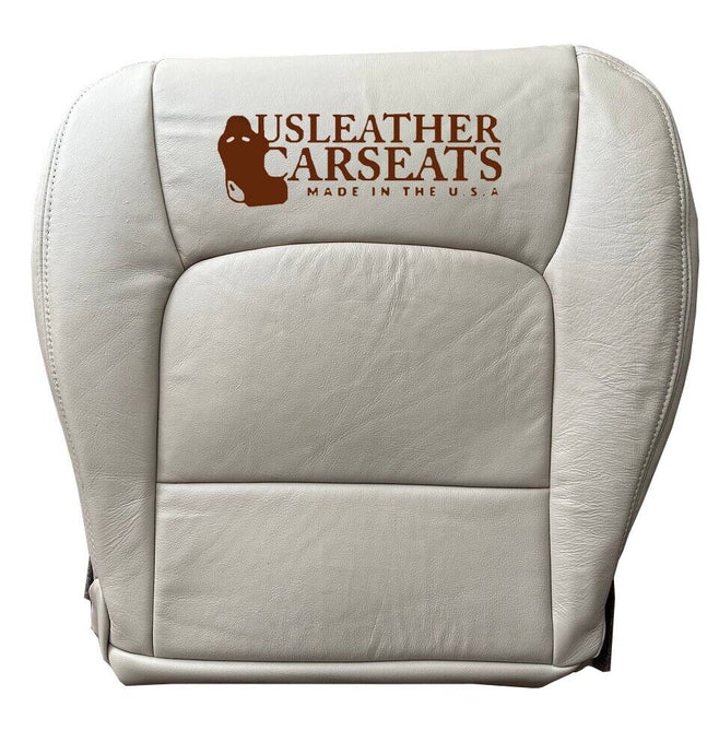 1998 to 2007 Fits Lexus LX470 Driver Bottom OEM Leather Seat Cover Color Tan