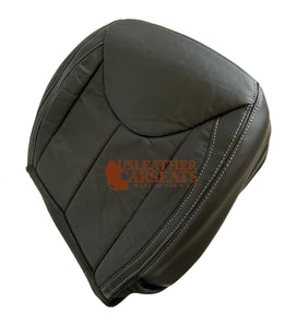 2013-2017 Fits Jeep Wrangler Rubicon passenger Side Bottom Leather Seat Cover Black