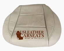 Load image into Gallery viewer, 2009 to 2012 For Nissan Armada Titan Front Driver Bottom Leather Seat Cover Tan