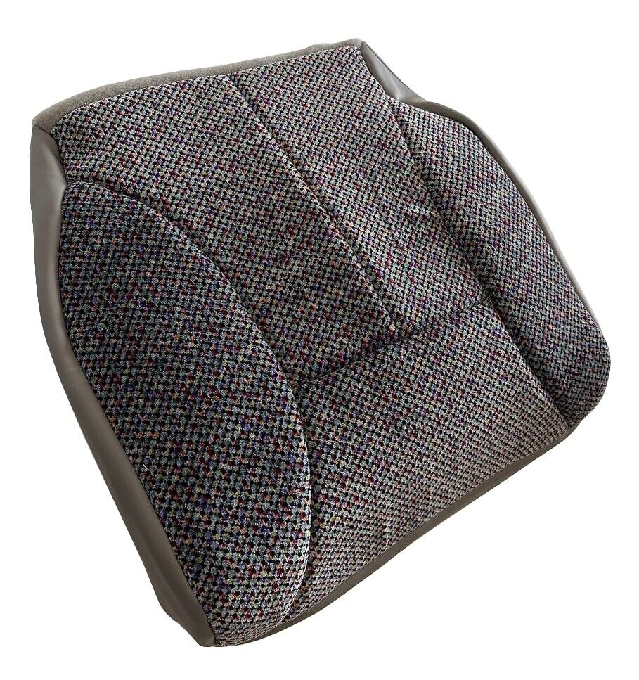 Driver Bottom Cloth Seat Cover + Foam For 1998-2002 Dodge Ram 1500/2500/3500 SLT – Gray OEM-Style