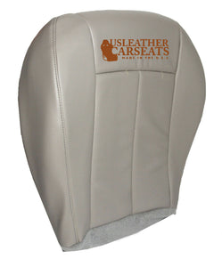 2006 Fits Chrysler 300 Driver Bottom Replacement Leather Seat Cover Gray Stone