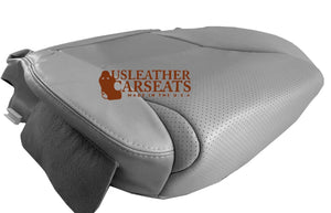 For 2006-2013 Lexus IS250 IS350 Driver Bottom Perforated vinyl Seat Cover Gray