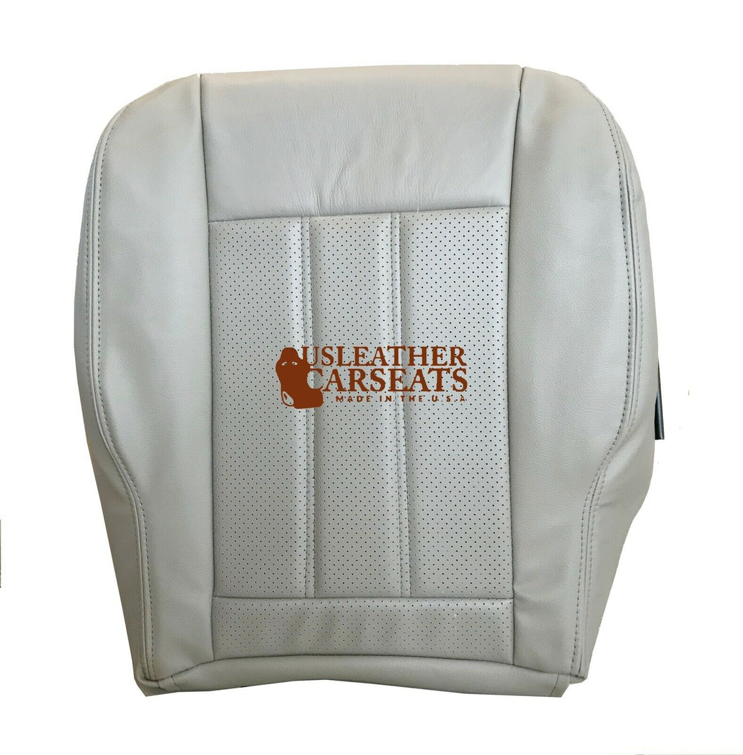 2008-2013 Fits Chrysler Town &Country Driver Bottom Perforated Vinyl Seat Cover Stone