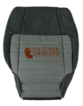 Load image into Gallery viewer, 2002 For Harley Davidson Driver Lean Back 2nd-row Leather Seat Cover 2 Tone Gray