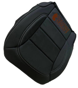 For 2012-2015 Mercedes Benz ML350 4Matic Driver Bottom Leather Seat Cover Black