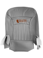 Load image into Gallery viewer, 97-2004 Chevy Corvette SPORT passenger Bottom Perforated Leather Seat Cover Gray