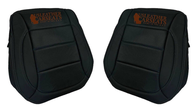 For 2012 to 2015 Mercedes Benz ML350 ML 550 Bottom Perforated Leather Seat Black