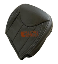 Load image into Gallery viewer, For 2013 Jeep Wrangler Rubicon Driver &amp; Passenger Bottom Leather Seat Covers Blk