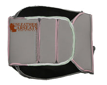 Load image into Gallery viewer, 2001 Ford F150 Lariat Driver Side Bottom Replacement Leather Seat Cover Gray
