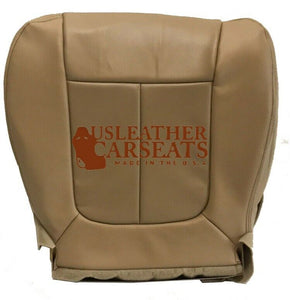 2014 Ford F150 Lariat -Driver LH Bottom Bucket Perforated Vinyl Seat Cover Tan