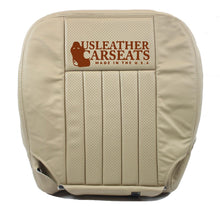 Load image into Gallery viewer, 2005 2006 Lincoln Navigator Passenger Bottom Leather Perforated Seat Cover TAN