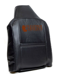 2002 2003 2004 2005 2006 2007 Ford F250 Top Lean Back Leather Seat Cover Black