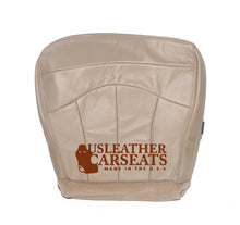 Load image into Gallery viewer, 1999 00 01 02 03 Ford F150 Lariat Super Cab Driver Bottom Leather Seat Cover Tan