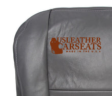 Load image into Gallery viewer, 2003-2007 Ford F250 F350 Lariat Diesel Vinyl Driver Bottom Seat Cover Gray