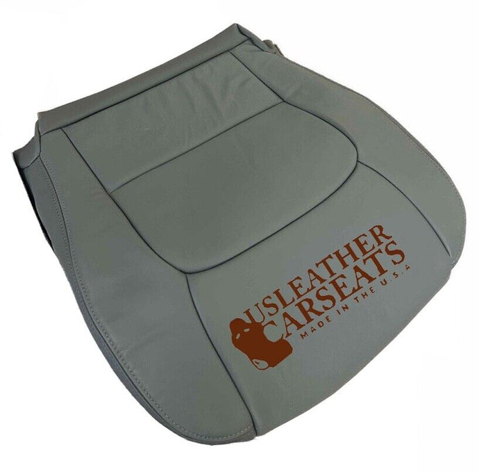 Driver Side Bottom Leather Seat Cover Color Gray Fits 1998 to 2007 Lexus LX470