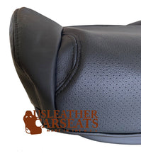 Load image into Gallery viewer, Fits 2007 to 2011 Lexus GS350 Driver Bottom Leather Perforated Seat Cover Black