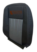 Load image into Gallery viewer, 2008 2010 For Dodge Dakota Laramie Driver Lean Back Vinyl Seat Cover 2 tone Gray
