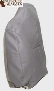 98-02 Fits Dodge Ram 2500 SLT - Passenger Lean Back Synthetic Leather Seat Cover GRAY