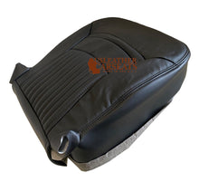 Load image into Gallery viewer, 2001 Chevy Corvette SPORT DRIVER Full Front Perforated Leather Seat Cover Blk