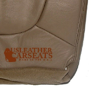 2000 Ford Expedition - Eddie Bauer - Driver Bottom Leather Seat Cover - Tan