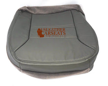 Load image into Gallery viewer, 2000 Ford Excursion Limited XLT Passenger Side Bottom Leather Seat Cover Gray