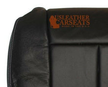 Load image into Gallery viewer, 2013 Ford F150 Lariat XLT FX4 Driver Bottom Perforated Leather Seat Cover Black