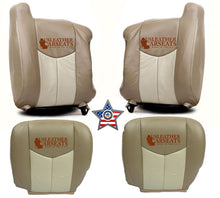 Load image into Gallery viewer, For 2003 2004 2005 2006 GMC Yukon Denali Front Back &amp; Bottom Seat Cover TAN