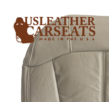 Load image into Gallery viewer, 1999-2002 Chevy Silverado Suburban Passenger Bottom Leather Seat Cover Shale