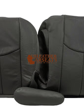 Load image into Gallery viewer, 03-07 Chevy Silverado LT HD -Driver Side Complete Leather Seat Covers Dark Gray