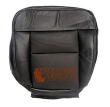 Load image into Gallery viewer, 2005 Ford F150 Lariat Driver Side Bottom Perforated Leather Seat Cover Black