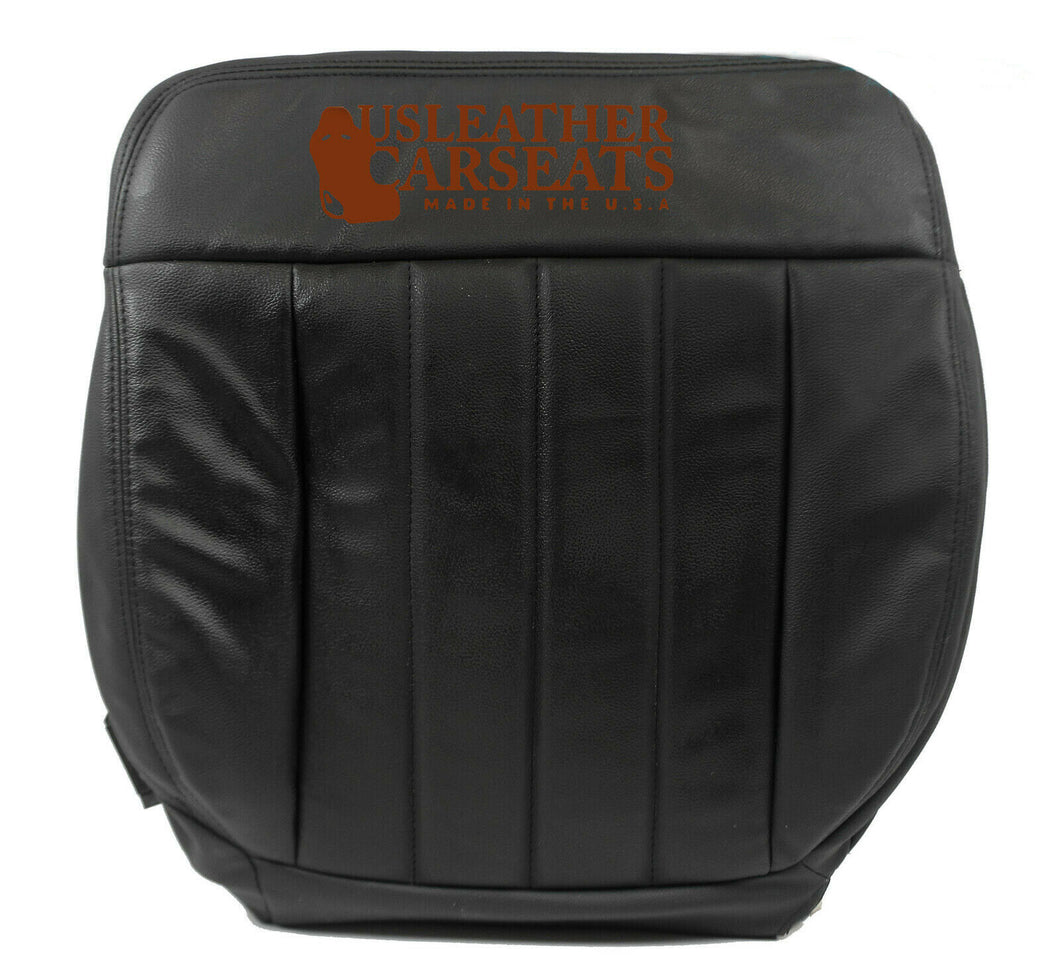 2007 Ford F150 Harley-Davidson SuperCrew -Driver Bottom Leather Seat Cover BLACK