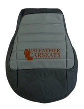 Load image into Gallery viewer, 2001 For Harley Davidson Driver bottom 2nd-row Leather  Seat Cover 2 Tone Gray