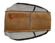Load image into Gallery viewer, 2007-2013 GMC 1500HD 2500HD 3500HD WT Driver Lean Back Leather Seat Cover Tan