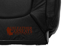 Load image into Gallery viewer, 2004 Fits Dodge Ram 1500 2500 Laramie DRIVER Lean Back Leather Seat Cover Dark Gray