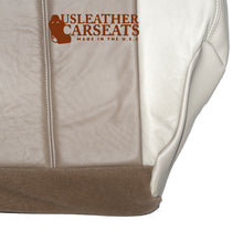 Load image into Gallery viewer, 2001 GMC Yukon 1500 Denali Driver Side Bottom Replacement Leather Seat Cover Tan